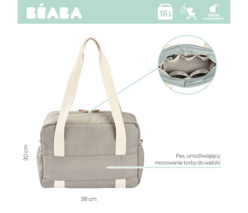 Beaba Paris Torba Dla Mamy Pearl Grey