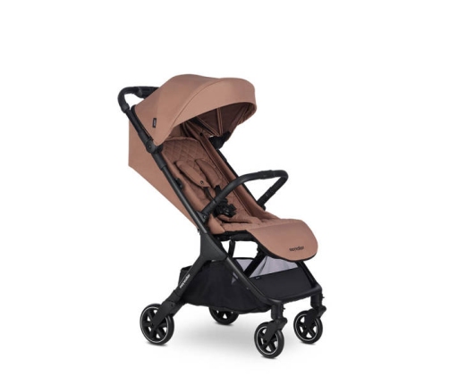 Easywalker Jackey Kompaktowy Wózek Spacerowy z Torbą Transportową Pecan Brown