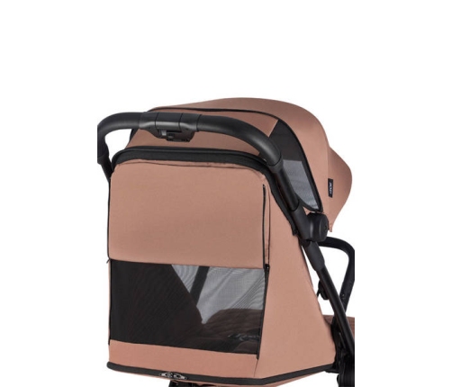 Easywalker Jackey Kompaktowy Wózek Spacerowy z Torbą Transportową Pecan Brown