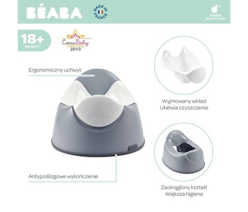 Beaba Bērnu podiņš ar noņemamu ieliktni Light Mist