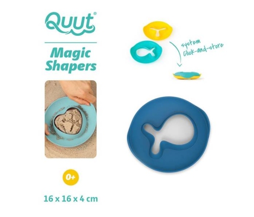 Quut Magic Shapes Foremka Wielofunkcyjna Niebieska Mix Wzorów