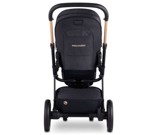 Easywalker Harvey 3 Premium Wózek Spacerowy Gold Edition (zawiera stelaż, siedzisko z budką i pałąkiem z ekoskóry)