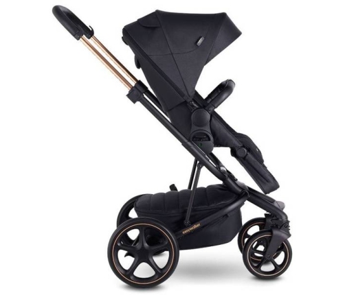 Easywalker Harvey 3 Premium Wózek Spacerowy Gold Edition (zawiera stelaż, siedzisko z budką i pałąkiem z ekoskóry)