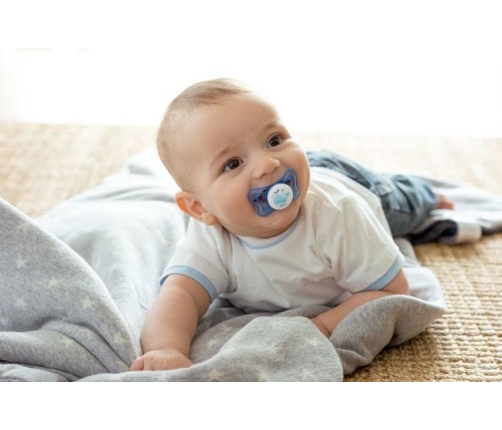 Chicco PhysioForma Light Smoczek Uspokajający Silikonowy Lumi 2szt. 2-6m