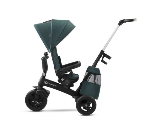 Kinderkraft EASYTWIST - Rowerek trójkołowy Midnight Green