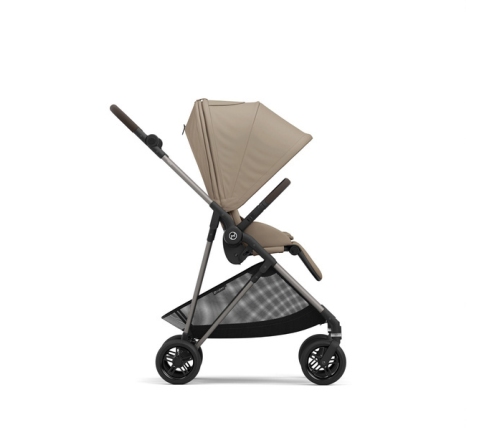 Cybex Melio Almond Beige + Cloud G I-Size Bērnu rati 3in1