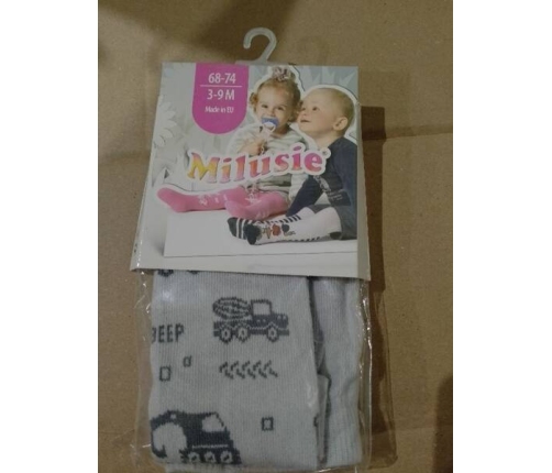 Milusie Rajstopy Mix Kolorów Rozmiar 68-74