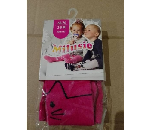 Milusie Rajstopy Mix Kolorów Rozmiar 68-74