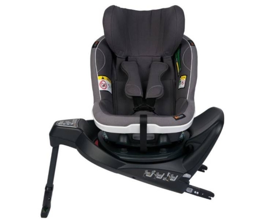 BeSafe Izi Turn B i-Size Fotelik Samochodowy Obrotowy 0-18 kg Metaliczny Melange 02