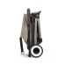 Cybex Orfeo Almond Beige/Taupe  Pastaigu rati + Guļammaiss Cybex Snogga 2