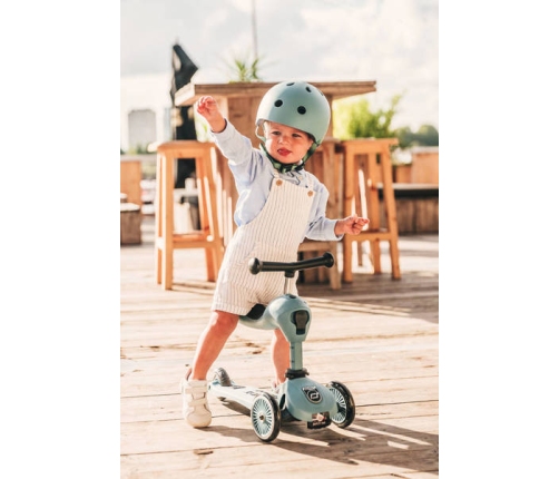 Skrejritenis Bērniem ar sēdekli Scootandride Highwaykick 2in1 Steel