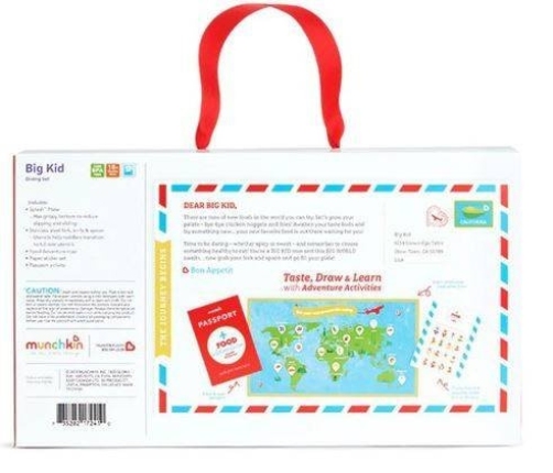 Munchkin Zestaw Upominkowy z Talerzykiem i Sztućcami Ze Stali Nierdzewnej