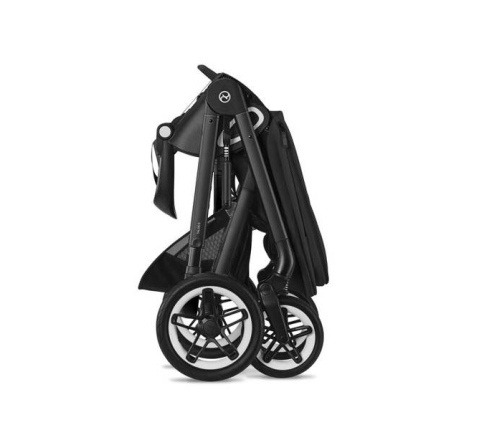 Cybex Talos S Lux Wózek Głęboko-Spacerowy Rama Czarna Moon Black