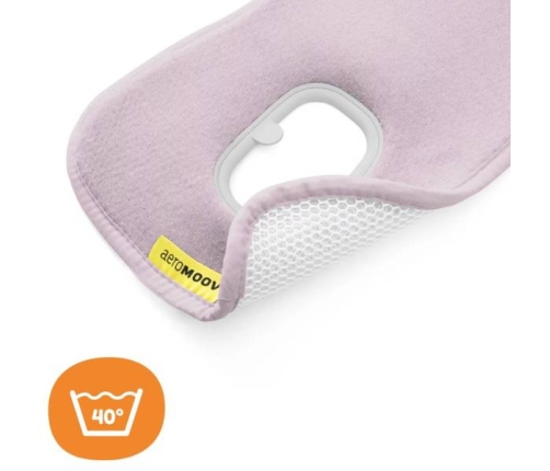 AeroMoov Air Layer pretsviedrēšanas ieliktnis autosēdeklim gr.1 un ratiem Lilac