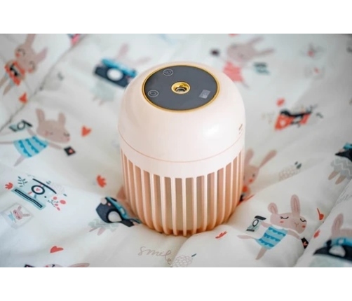 InnoGIO GioHygro Light Nawilżacz Powietrza z Lampką Różowa