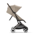 Cybex Orfeo Almond Beige/Taupe  Pastaigu rati + Guļammaiss Cybex Snogga 2