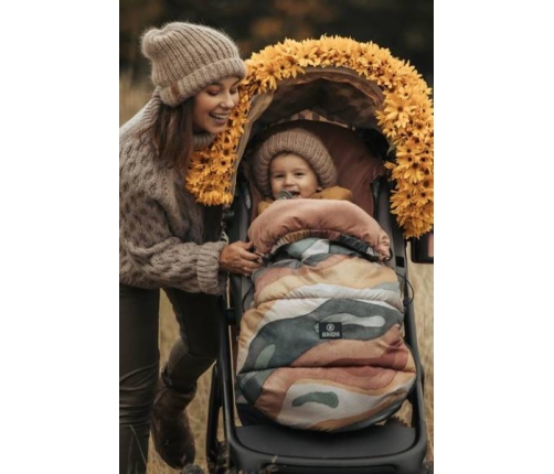 Makaszka Śpiworek Premium Do Wózka 12-36m Rainbow Mountain