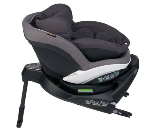 BeSafe Izi Turn B i-Size Fotelik Samochodowy Obrotowy 0-18 kg Metaliczny Melange 02
