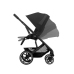 Cybex Balios S Lux Moon Black 2023 + Cybex Aton B2 i-Size + Cybex One base Детская коляска 4 в 1