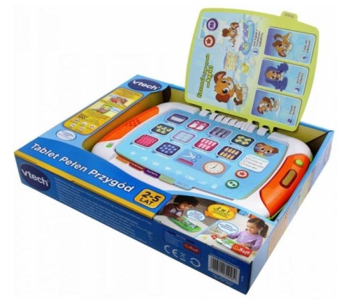 V-Tech Tablet Pełen Przygód Zabawka Interaktywna