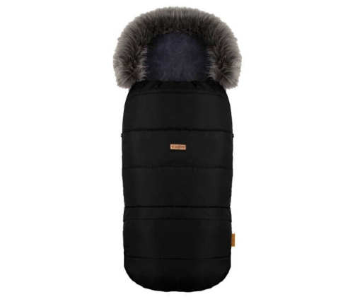 Zaffiro GrowUP 4.0 Plus Black Bērnu ratu guļammaiss ar somu