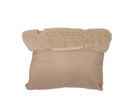 Lodger Polarowy Wielofunkcyjny Otulacz z Polaru Beżowy Teddy Beige