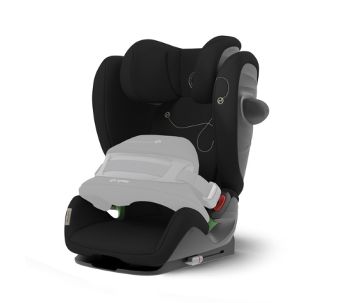 Cybex Pallas G I-Size Moon Black 2023 Bērnu autosēdeklis 9-50 kg + Vasaras pārvalks