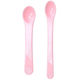 Twistshake Łyżeczki Pastelowe Różowe