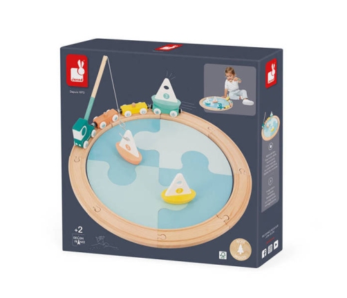 Развивающий пазл-трасса Janod Bolid Sailing Boat Circuit