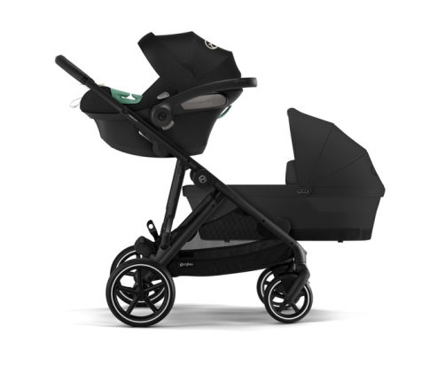 Cybex Gazelle S Moon Black Коляска для двойняшек