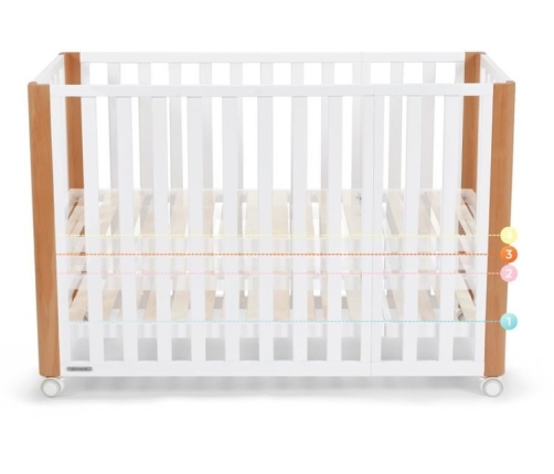 Kinderkraft Koya Łóżeczko Dostawne Kojec 4w1