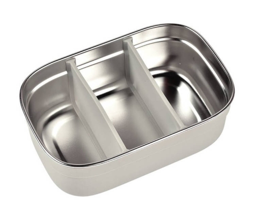 Beaba Lunchbox Ze Stali Nierdzewnej z Pokrywką i Osłoną Powder Pink