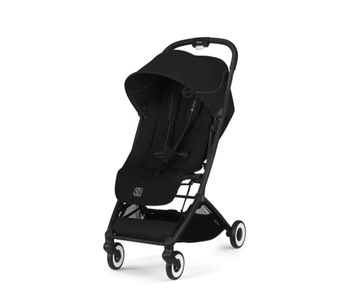 Cybex Orfeo Magic Black 2025 Pastaigu rati + Cybex aizsargbarjera