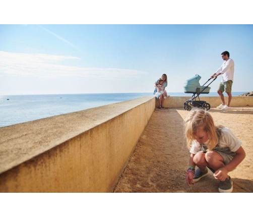 Easywalker Harvey 2 Wózek głęboko-spacerowy (zawiera stelaż, siedzisko z budką i pałąkiem)  Ocean Blue