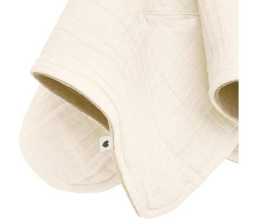 Bibs Cuddle Cloth Kangoroo Pieluszka Przytulanka z Zawieszką Na Smoczek Ivory