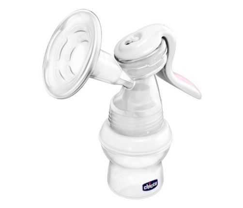 Chicco Natural Feeling  Laktator Manualny + Wkładki Laktacyjne 60 szt.