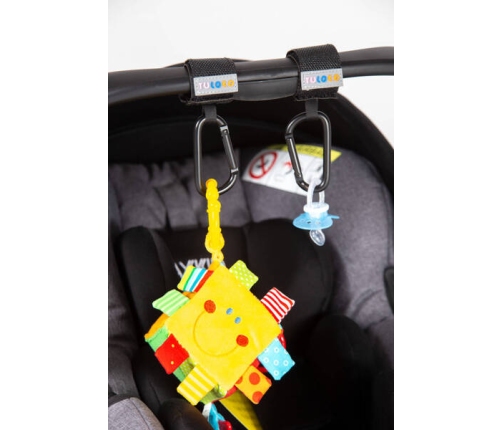 Tuloko Haczyki Wielkofunkcyjne 2szt. Czarne