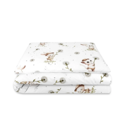 POSCIEL K2 z nadrukiem (ZW 48 biały) 75x65+30x25cm