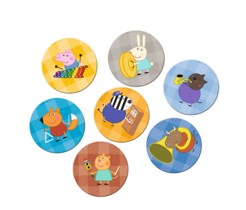 Trefl Memos Gra Dla Dzieci Świnka Peppa 01893