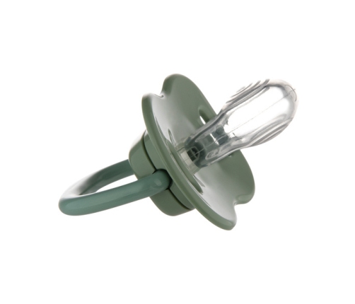 Canpol Babies Mountains Smoczek Uspokajający Silikon Symetryczny 0-6m  2 szt 34/930_gre Zielony