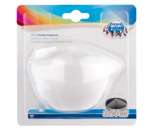 Canpol Babies Pojemnik Na Mleko W Proszku 56/014_whi Biały
