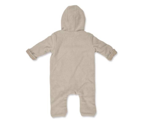 Albero Mio Kombinezon Polarowy z Kapturem Rozmiar 62/68 Beżowy J002