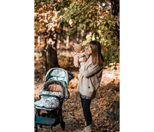 Makaszka Śpiworek Premium Do Wózka 12-36m Monkeys