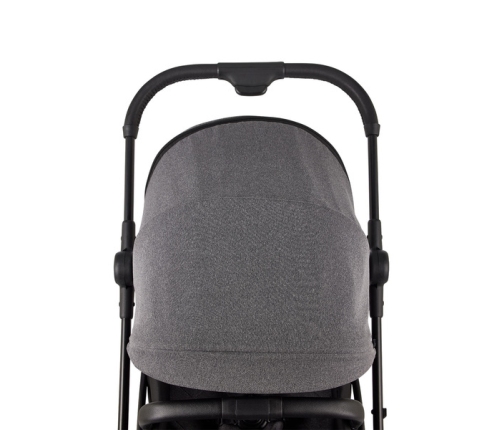 Mini by Easywalker Buggy Turn Kompaktowy Wózek Spacerowy z Obrotowym Siedziskiem 360 Soho Grey