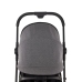 Mini by Easywalker Buggy Turn Kompaktowy Wózek Spacerowy z Obrotowym Siedziskiem 360 Soho Grey