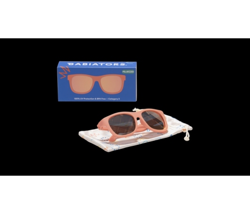 Babiators Navigator P-NAV503-S Polaryzacja Rozmiar 0-2+ Perfectly Papaya