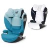 Cybex Solution S2 I-Fix Beach Blue 2023 Детское автокресло 15-50 кг + Летний чехол 