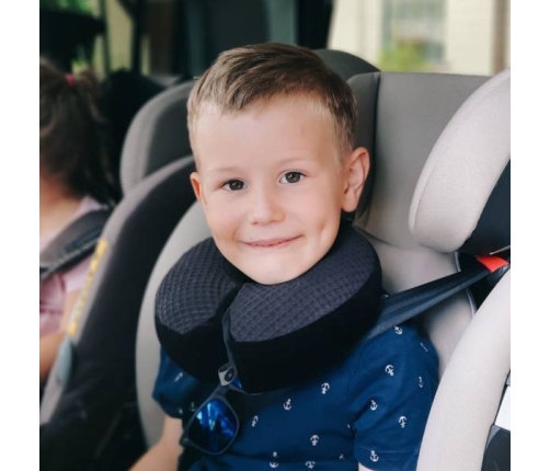 Rollersy Poduszka Podróżna Stabilizująca M (2-6 lat) Black