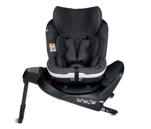 BeSafe iZi Twist M i-Size Antracyt Mesh Bērnu autosēdeklis 0-18 kg