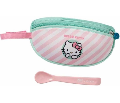 B.box Śliniak Dla Niemowlaka W Saszetce Hello Kitty Candy Floss